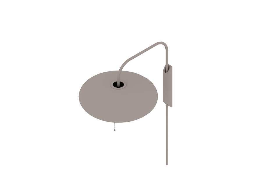A generic rendering - Nelson Saucer Wall Sconce