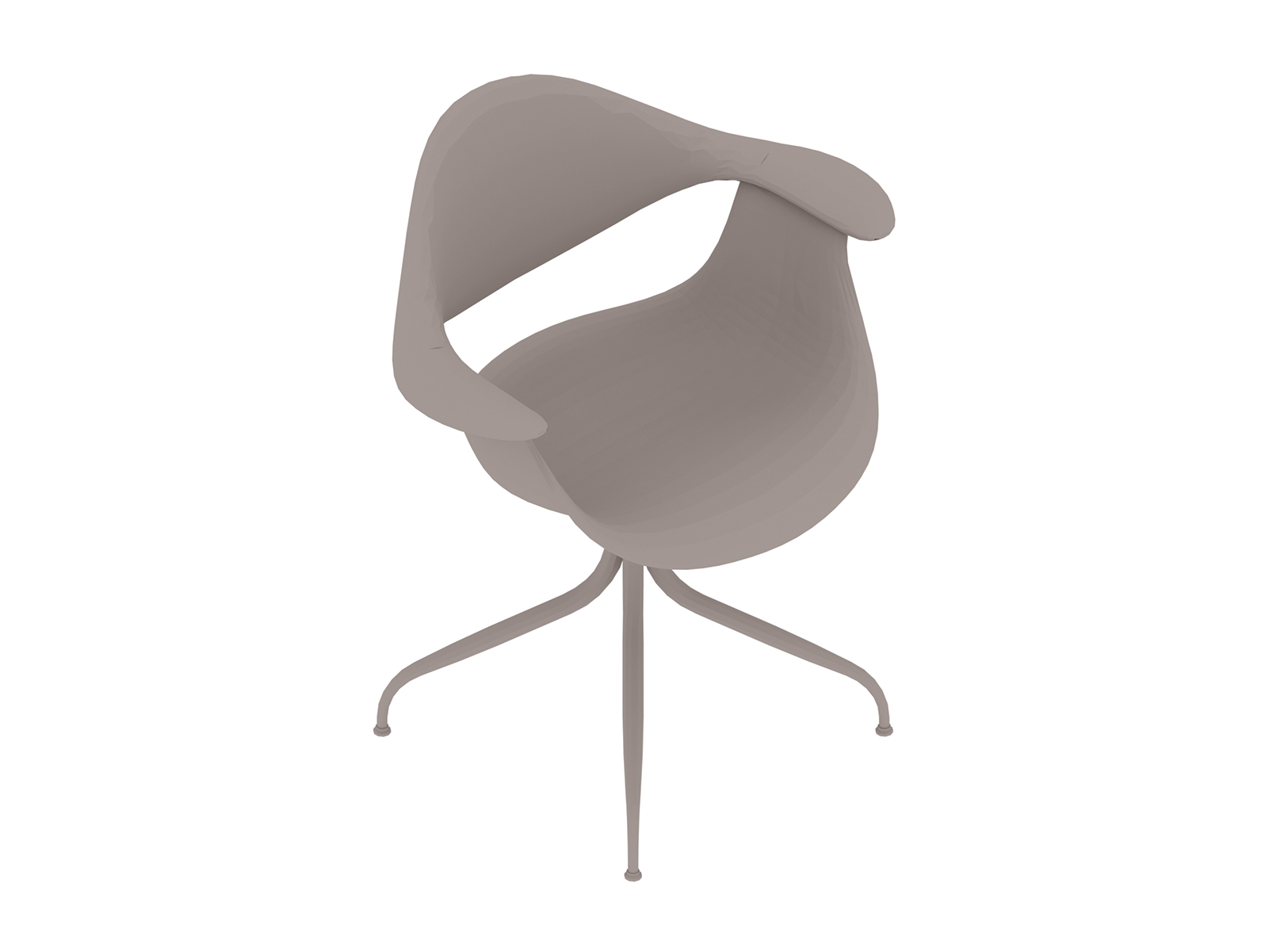 A generic rendering - Nelson Swag Leg Armchair