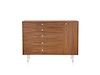 A photo - Nelson Thin Edge Chest–5 Drawer–Right Door