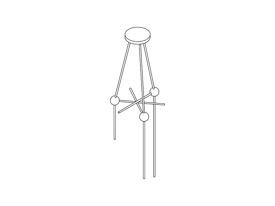 Un dibujo - Accesorio para lámpara Nelson Triple Bubble