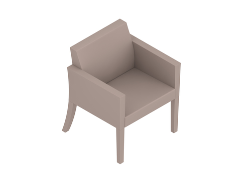 A generic rendering - Nemschoff Brava Chair–Closed Arms