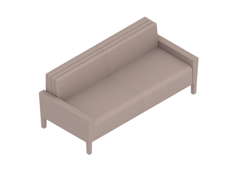 A generic rendering - Nemschoff Brava Flop Sofa