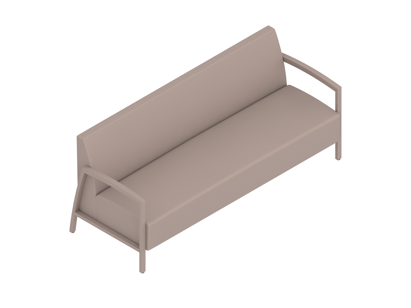 A generic rendering - Nemschoff Brava Modern Sofa