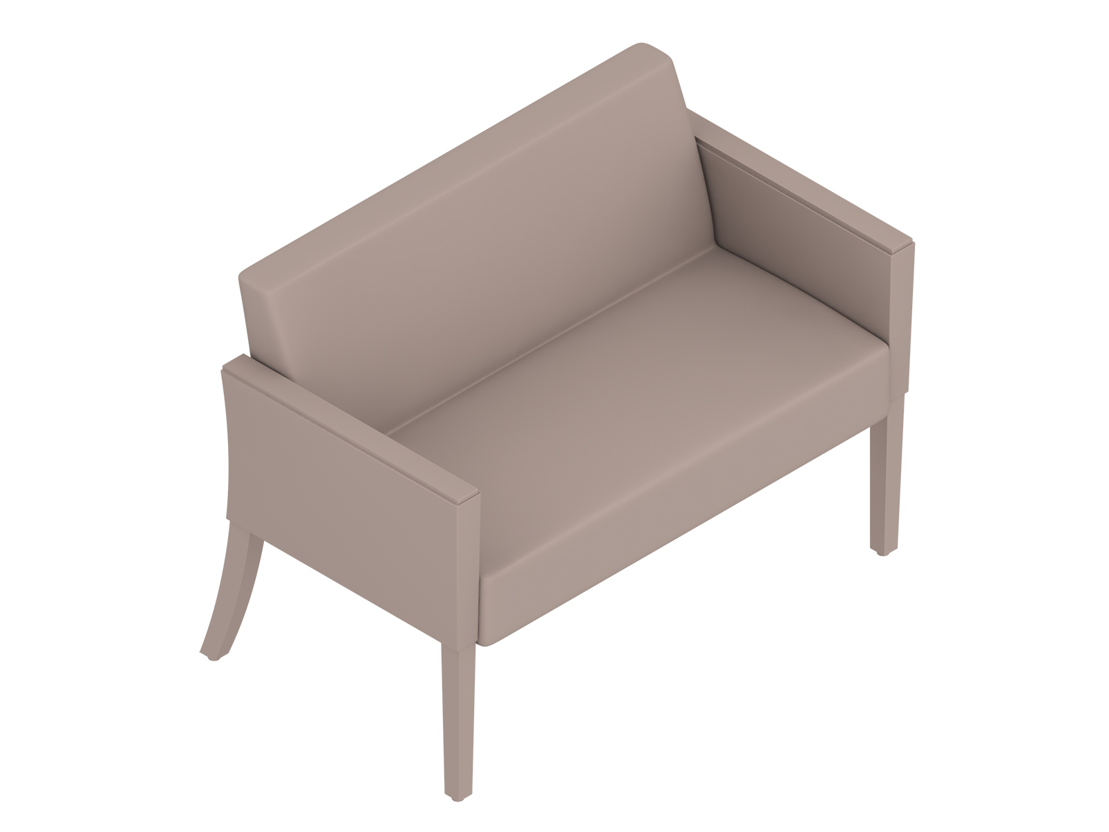 A generic rendering - Nemschoff Brava Plus Chair–Closed Arm–40 Wide