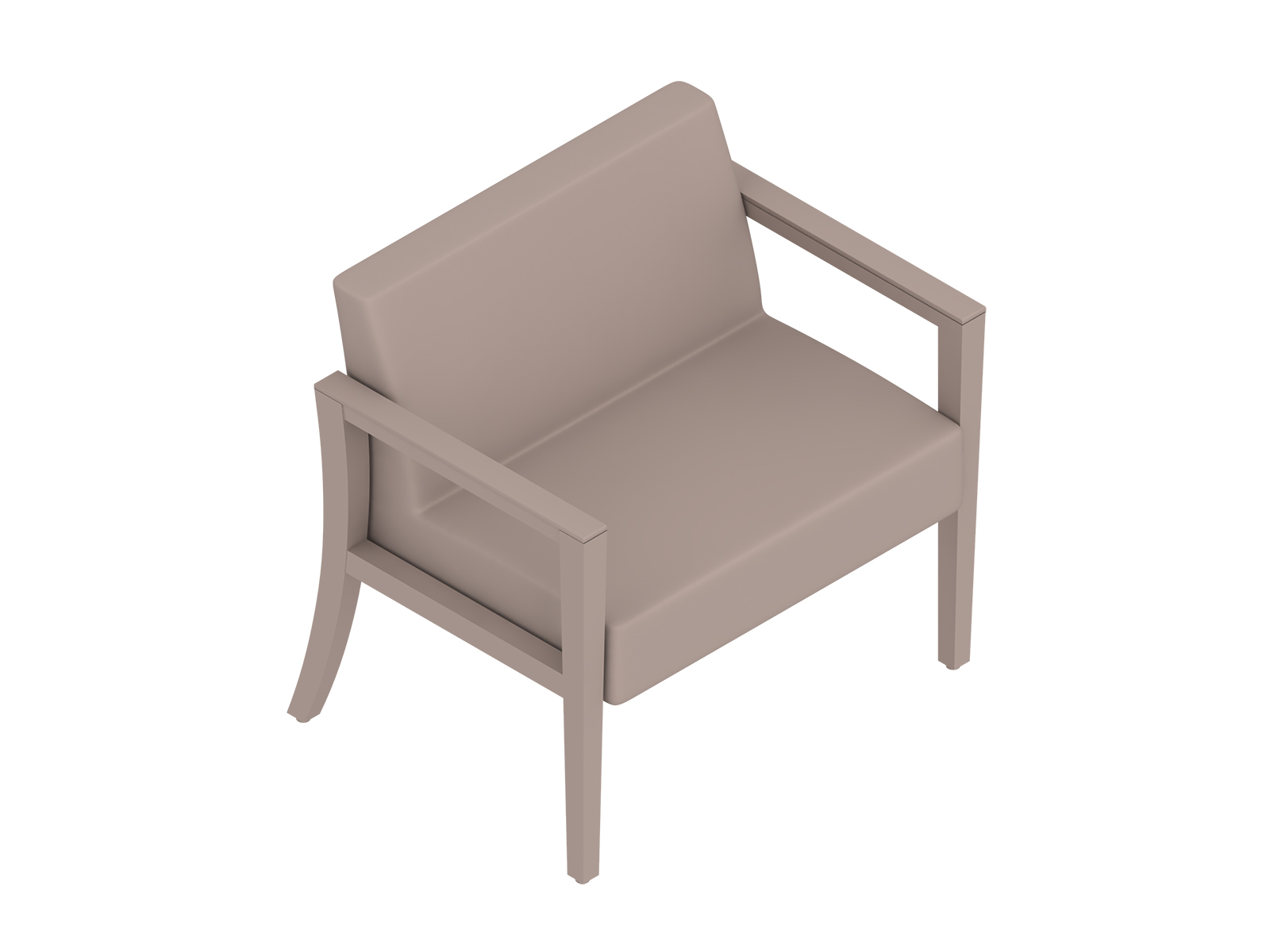 A generic rendering - Nemschoff Brava Plus Chair–Open Arm–30 Wide