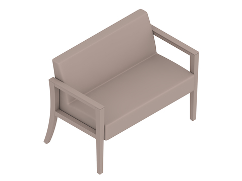 A generic rendering - Nemschoff Brava Plus Chair–Open Arm–40 Wide