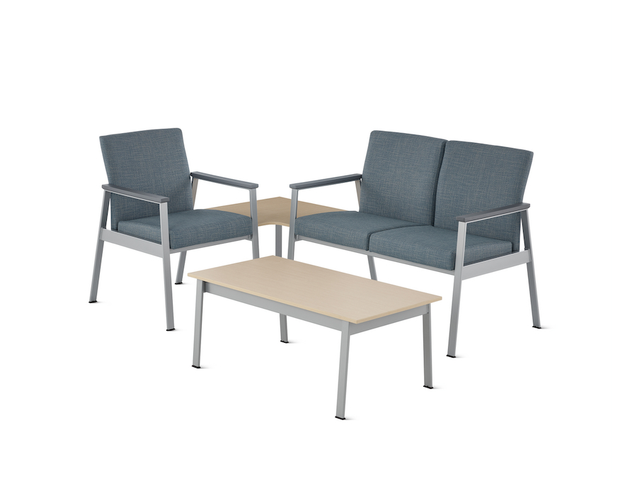 A photo - Nemschoff Easton Multiple Seating–Spanner Corner Table