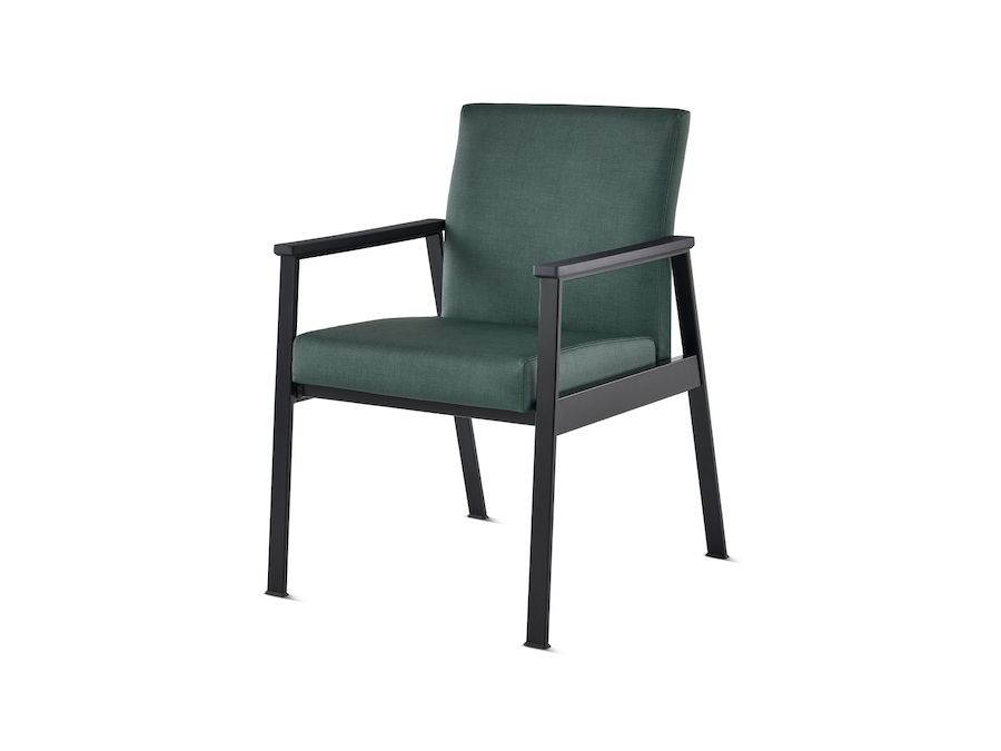 A photo - Nemschoff Easton Side Chair–Open Arm