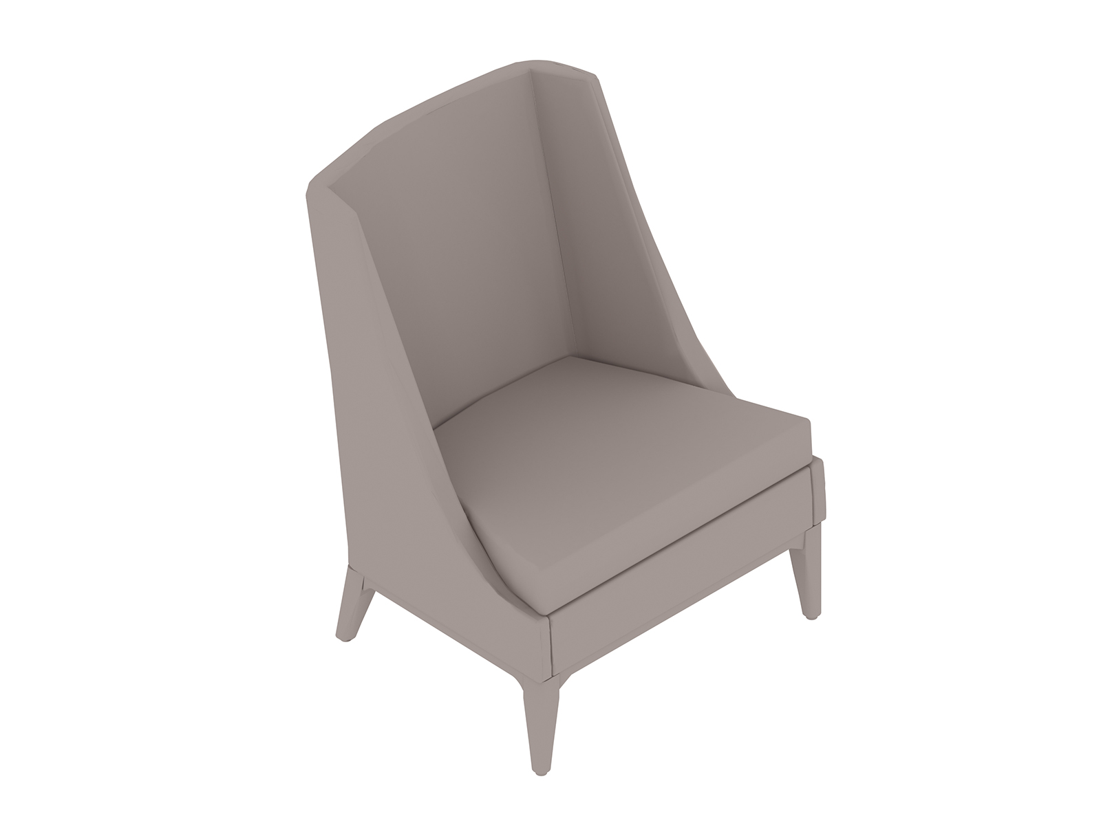 A generic rendering - Nemschoff Iris Lounge Chair–Armless