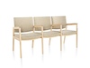 A photo - Nemschoff Monarch Multiple Seating–Divider Arm and Leg–3 Seat