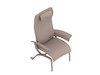 A generic rendering - Nemschoff Nala Patient Chair