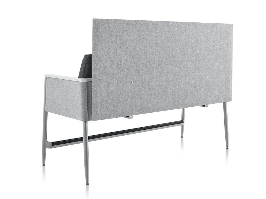 A photo - Nemschoff Palisade Privacy Screen–Easy Access Multiple Seating–3 Position