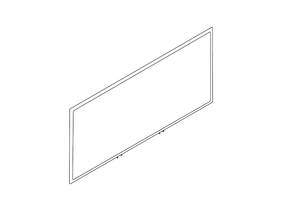 A line drawing - Nemschoff Palisade Privacy Screen–Easy Access Multiple Seating–3 Position