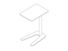 A line drawing - Nemschoff Palisade Mobile Table