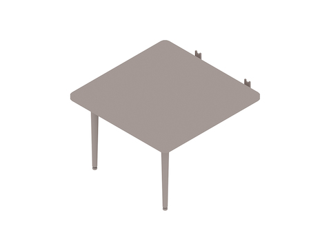 A generic rendering - Nemschoff Palisade Multiple Seating–Corner Table
