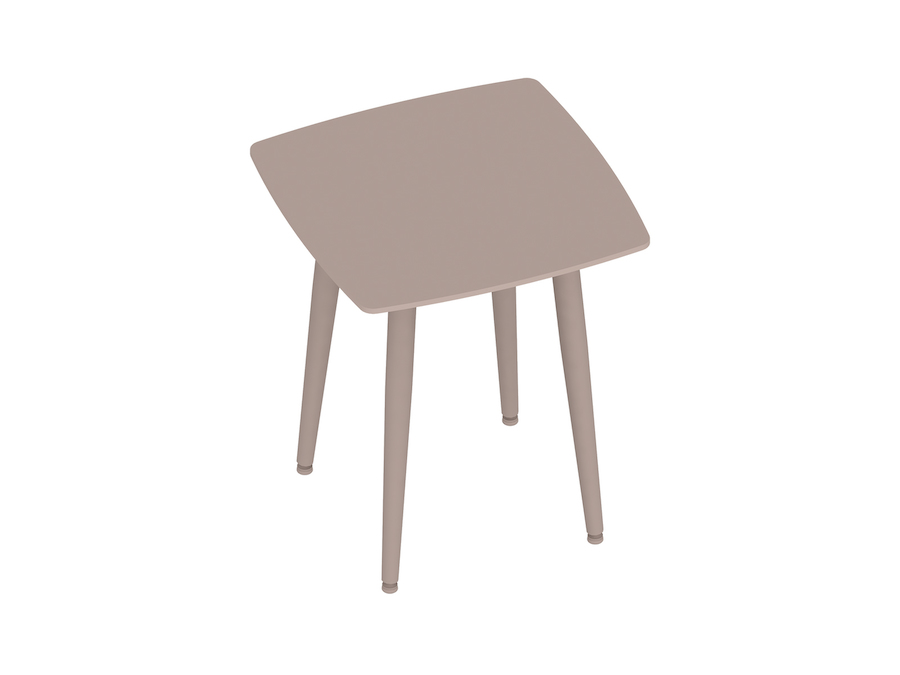 A generic rendering - Nemschoff Palisade Side Table–Square