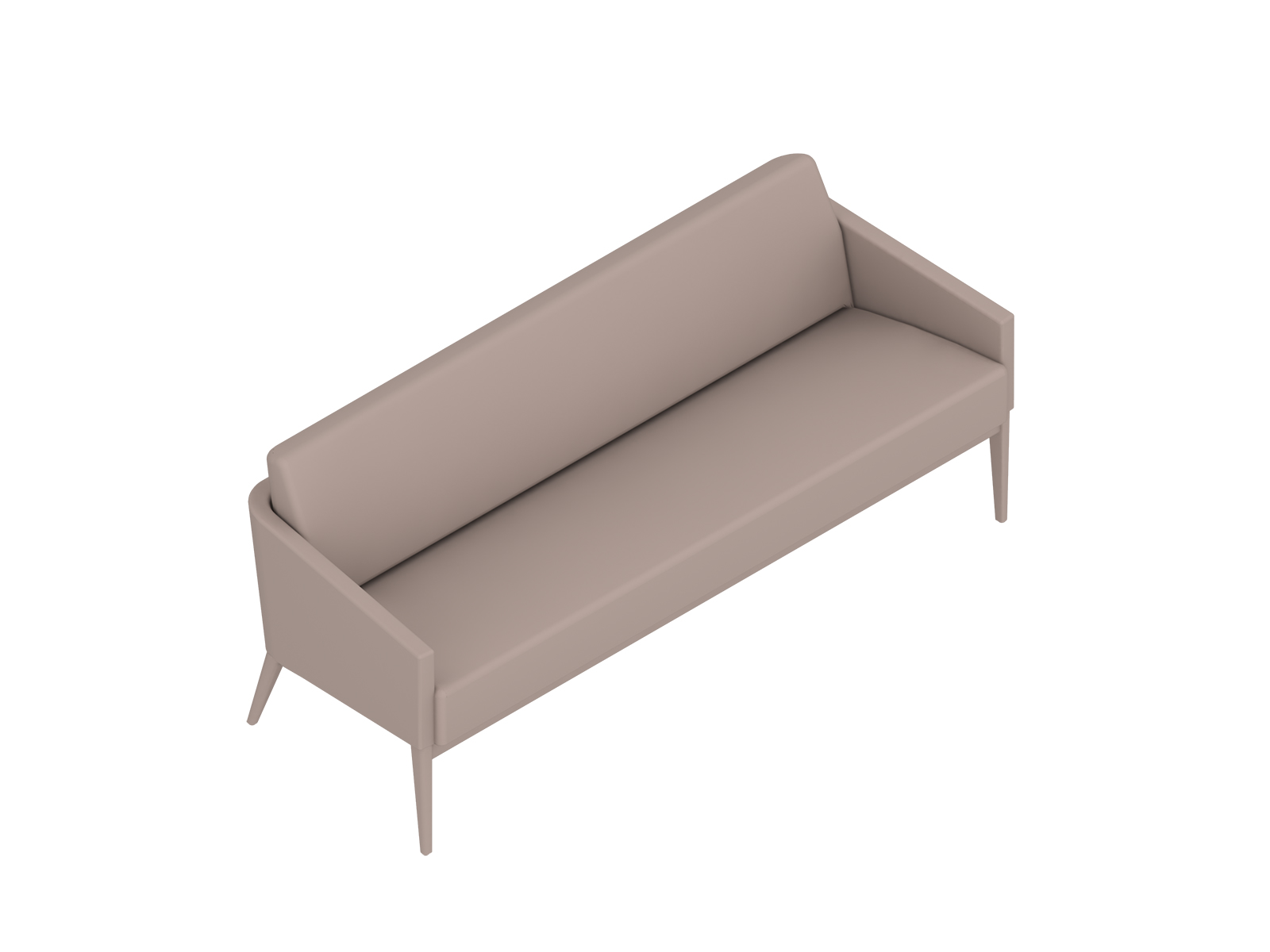 A generic rendering - Nemschoff Palisade Sofa–Closed Arm
