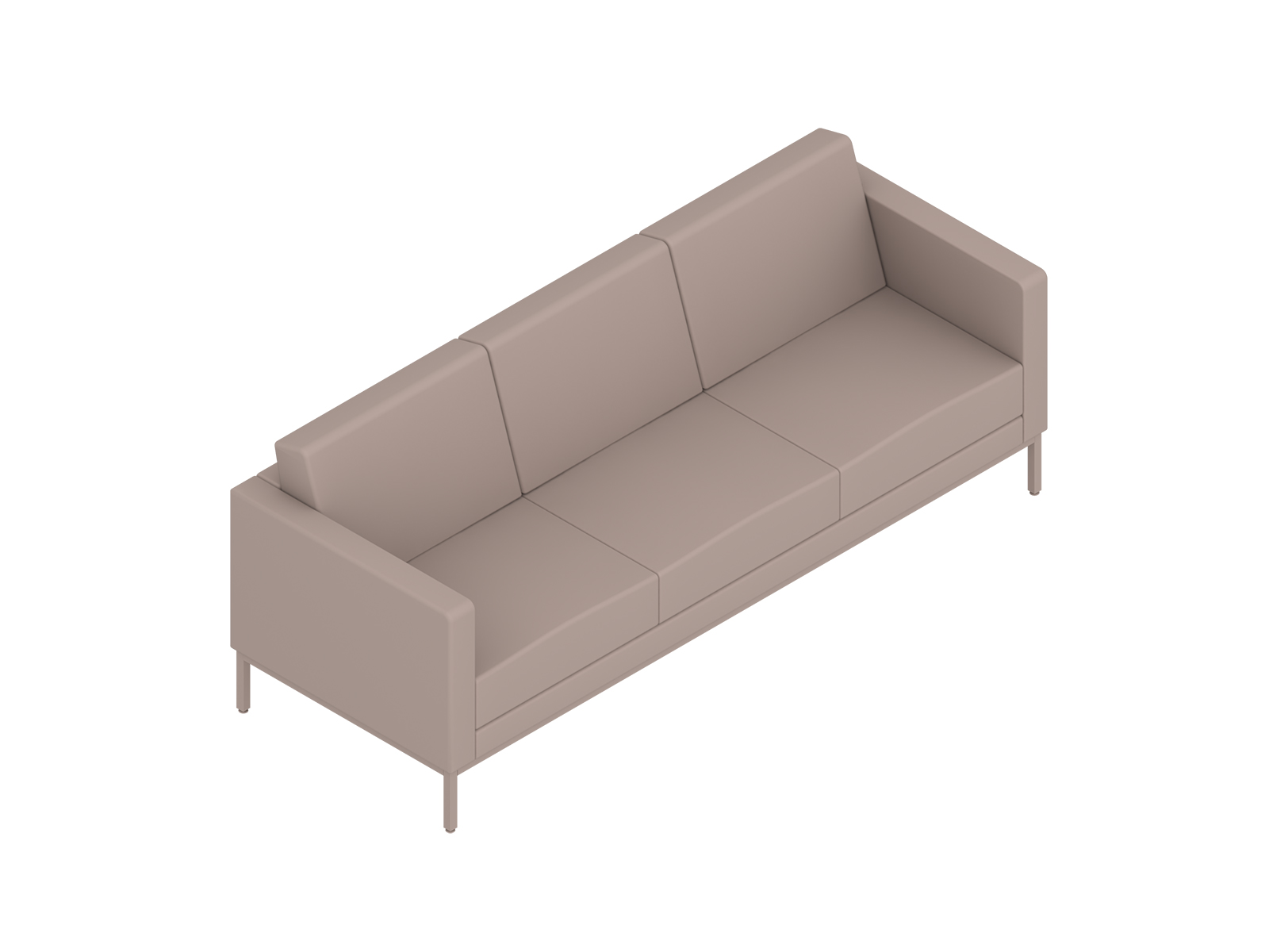 A generic rendering - Nemschoff Riva Sofa–3 Seat