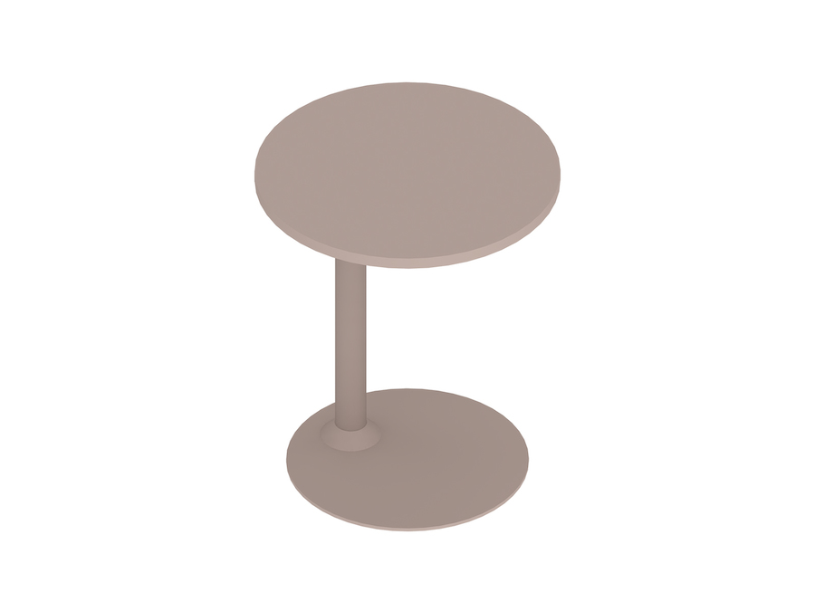 A generic rendering - Nemschoff Steps End Table–Round–Offset Base