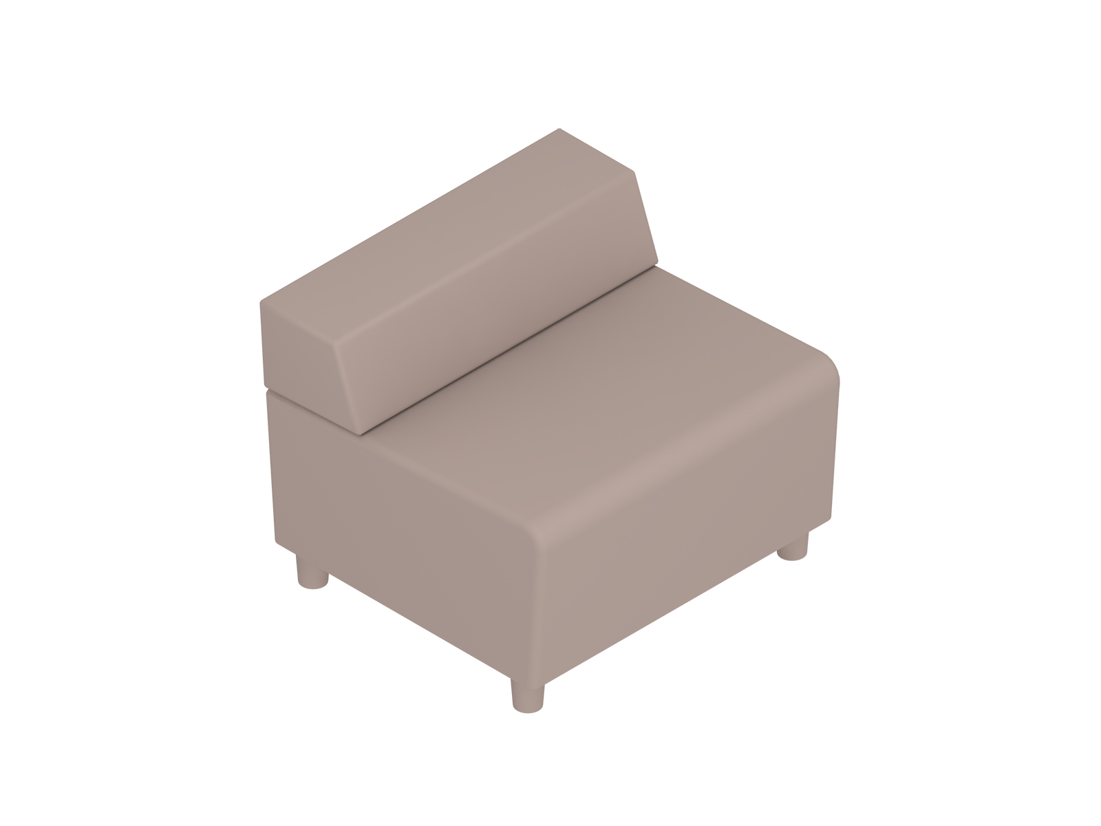 A generic rendering - Nemschoff Steps Straight Seat–Low Back–Armless