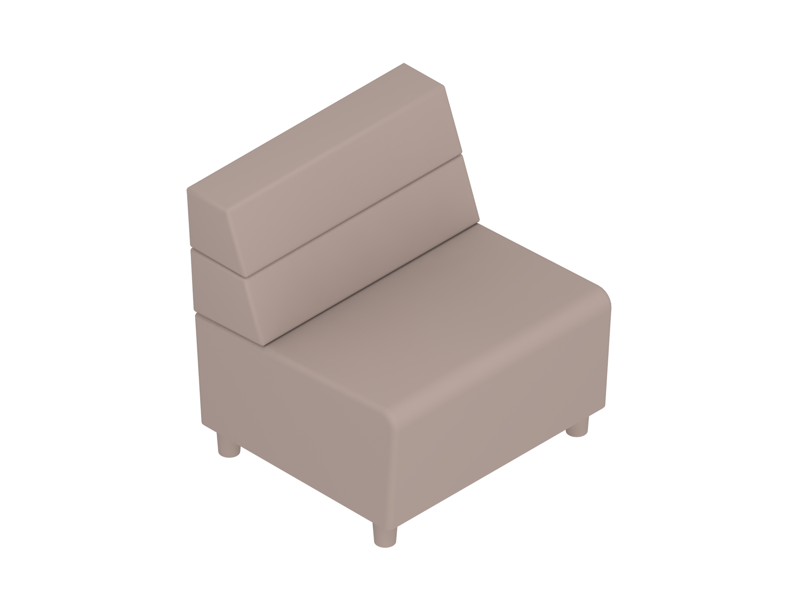 A generic rendering - Nemschoff Steps Straight Seat–Mid Back–Armless