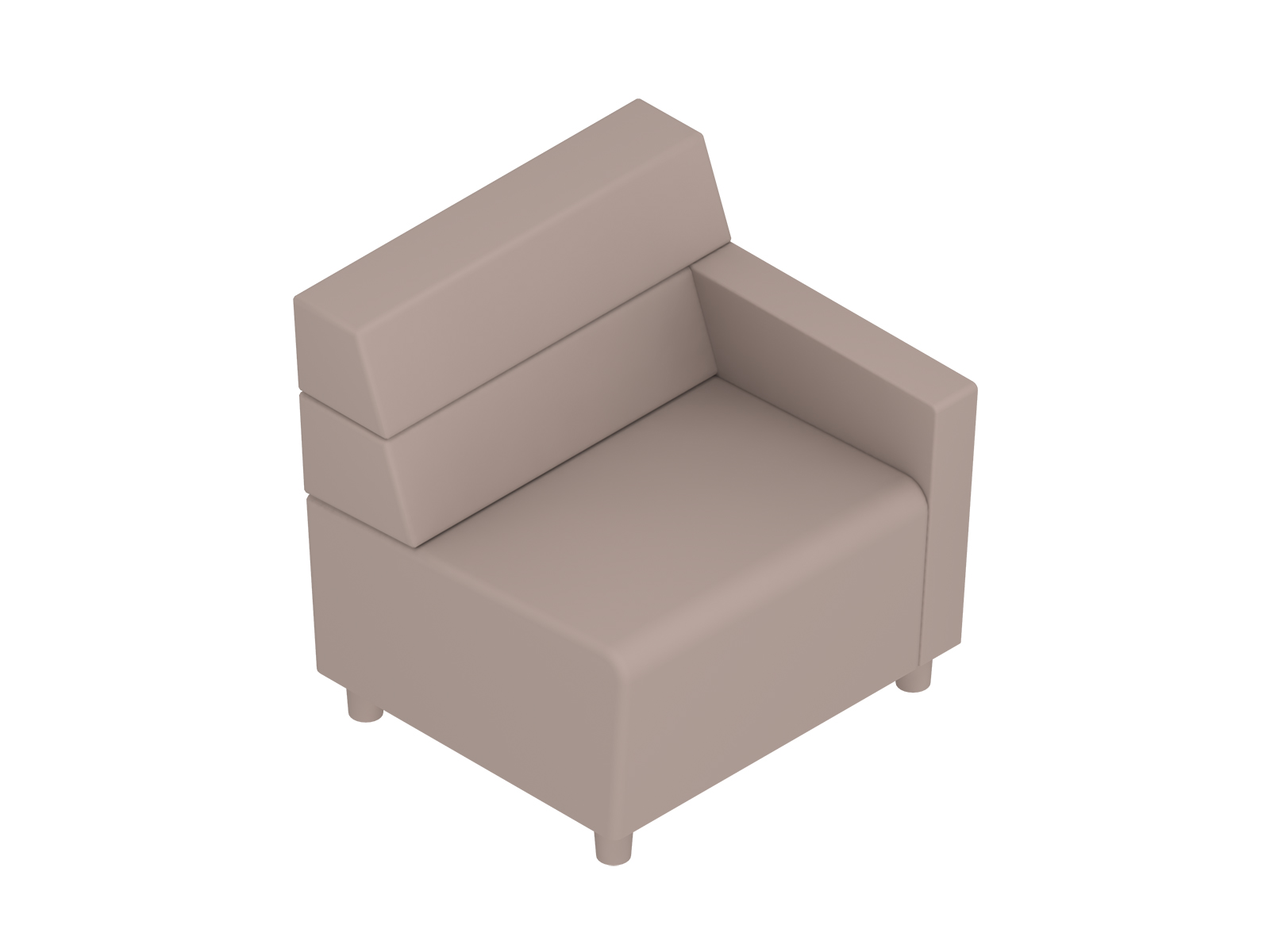 A generic rendering - Nemschoff Steps Straight Seat–Mid Back–Right Arm