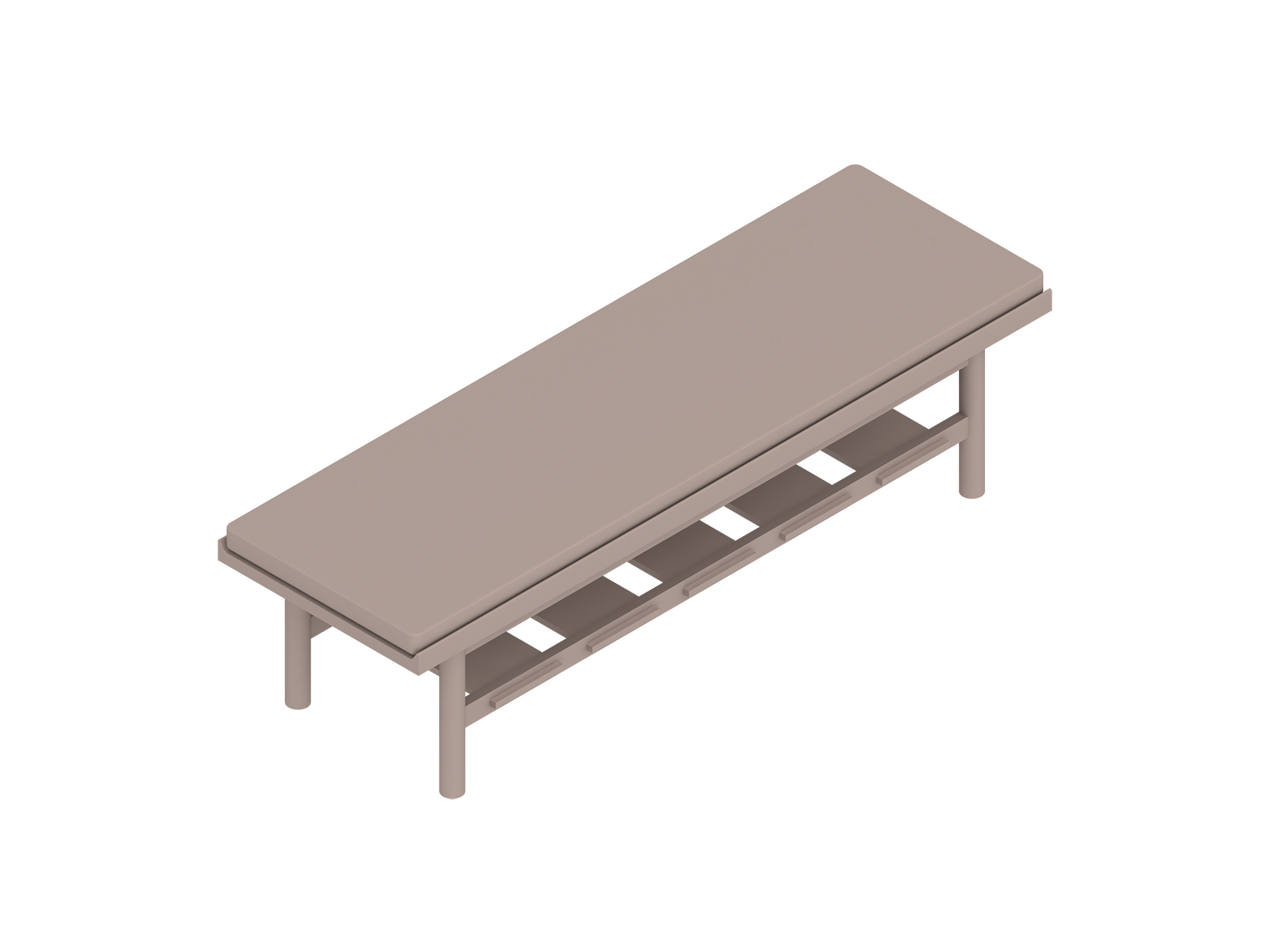 A generic rendering - Nemschoff Tamarack Table and Bench