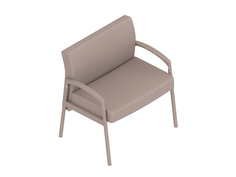 A generic rendering - Nemschoff Valor Plus Chair–33 Wide