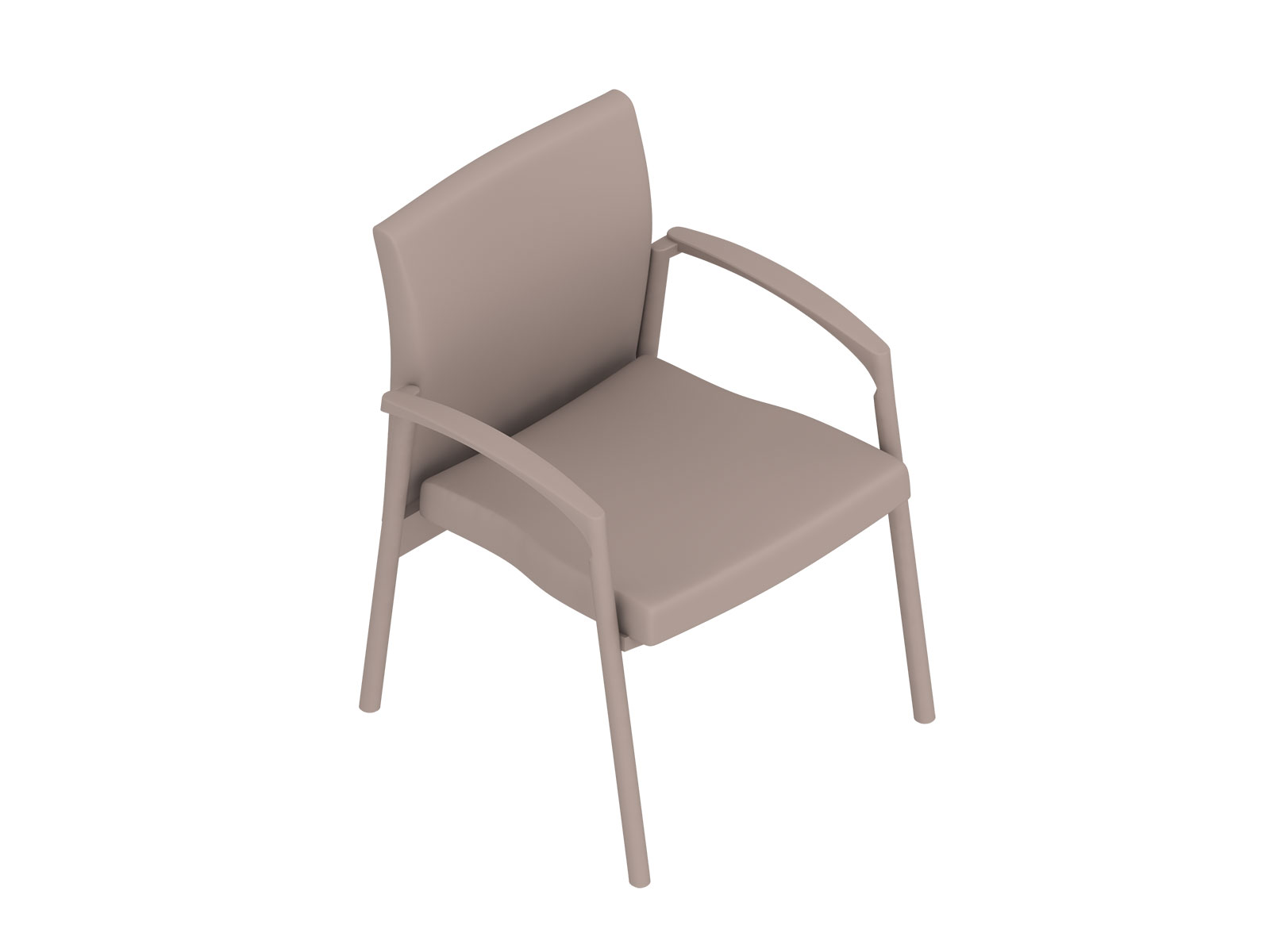 A generic rendering - Nemschoff Valor Stacking Chair–With Arms