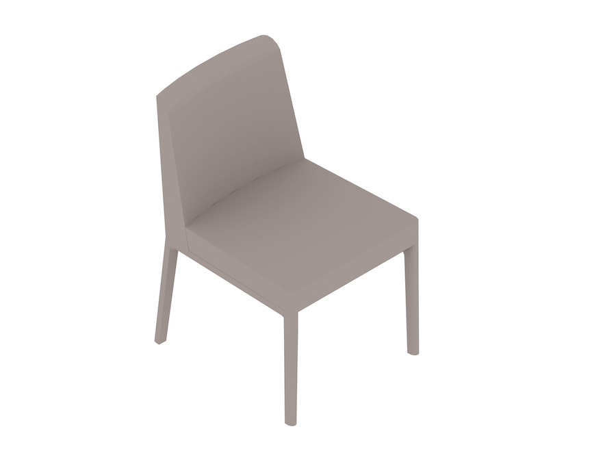 Een generieke rendering - Nessel-stoel–Zonder armleuningen