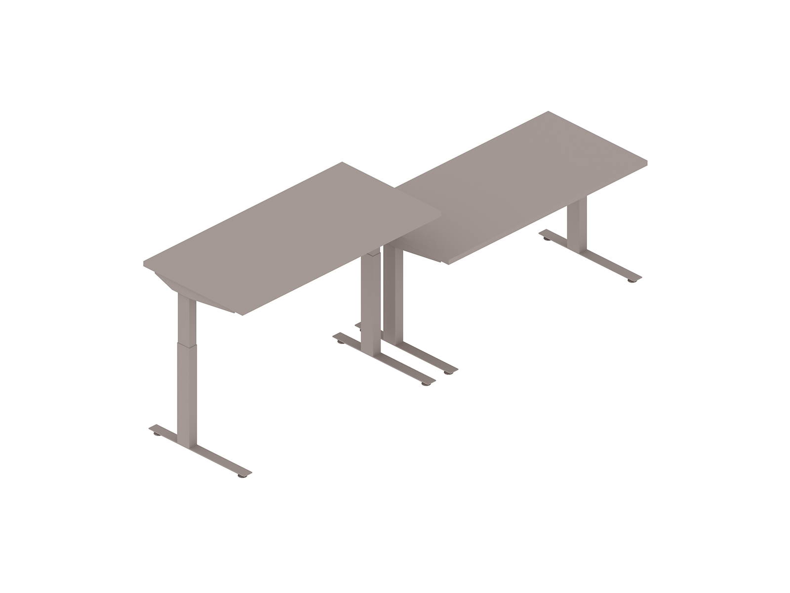 A generic rendering - Nevi Sit-to-Stand Tables