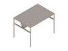 A generic rendering - OE1 Communal Table–Bar Height–1 Piece–Double Sided
