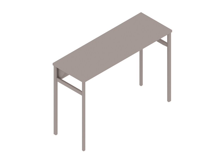 A generic rendering - OE1 Communal Table–Bar Height–1 Piece–Single Sided