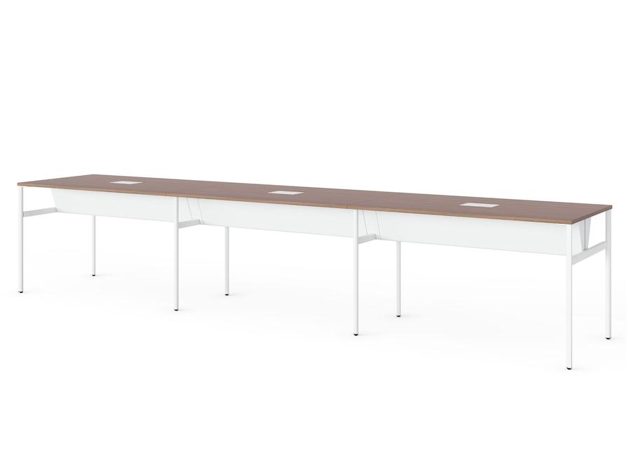 A photo - OE1 Communal Table–Bar Height–3 Piece–Double Sided