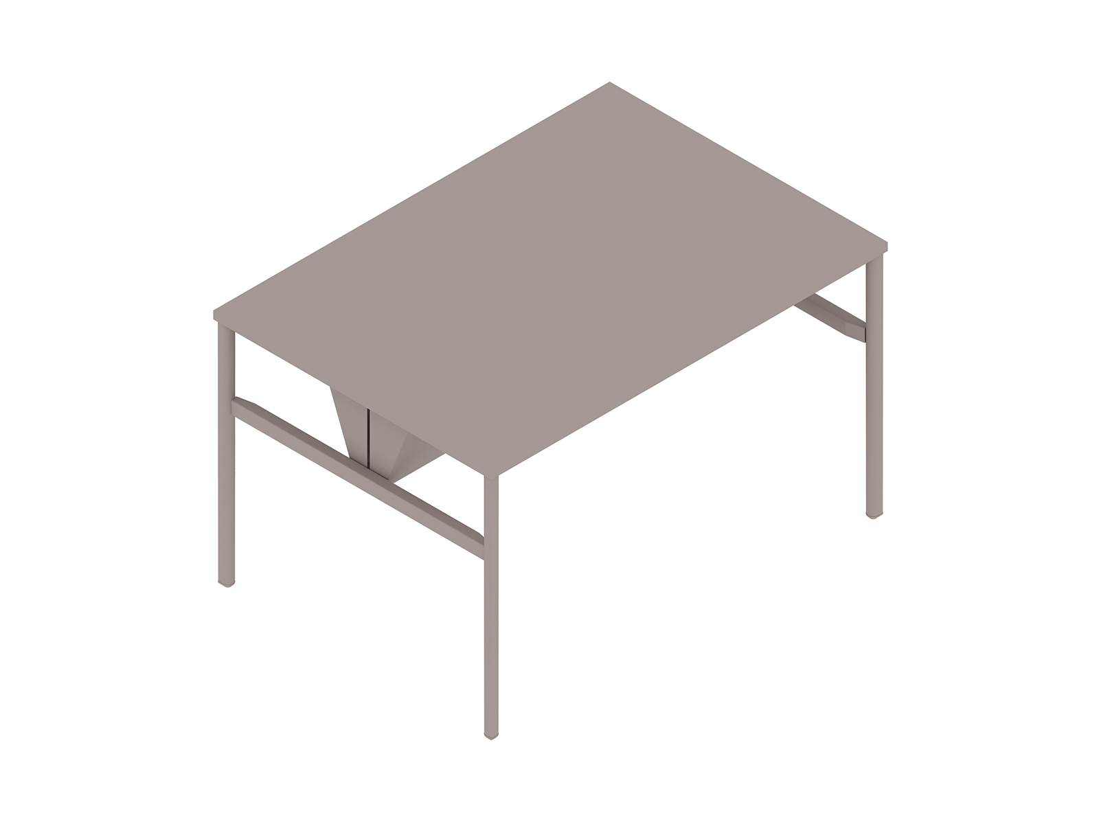 A generic rendering - OE1 Communal Table–Counter Height–1 Piece–Double Sided