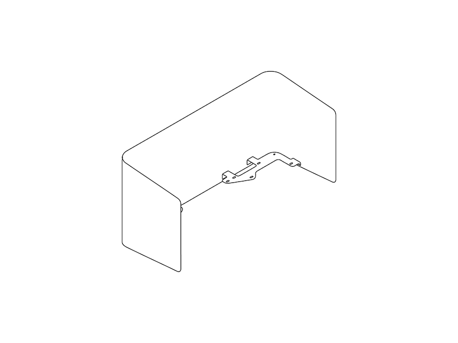 Um desenho de linha - Divisores Micro Pack OE1–Individual–1 ou 4 unidades