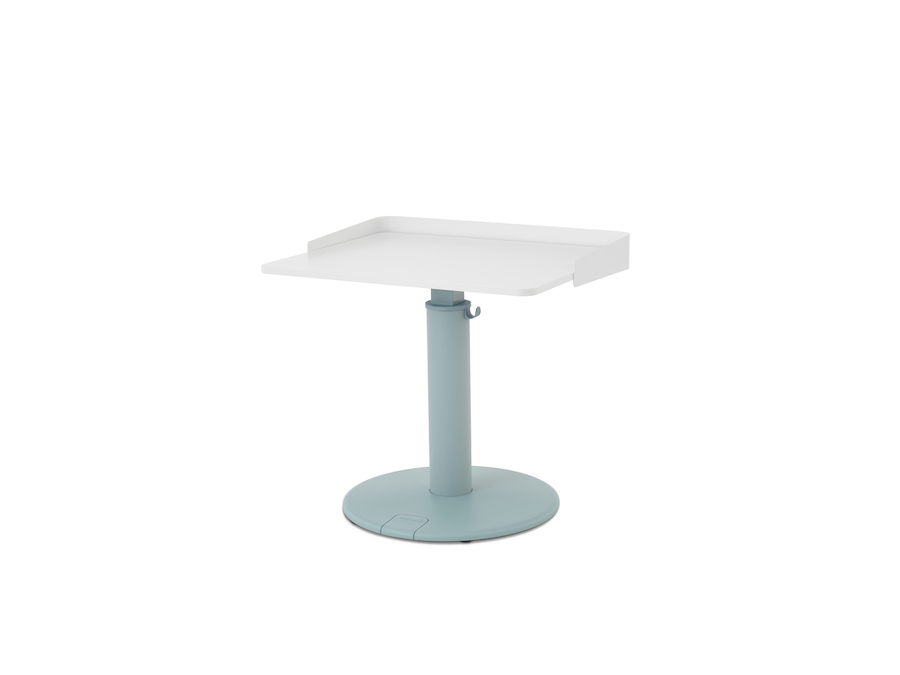 A photo - OE1 Sit-to-Stand Table–Rectangular with Wrap