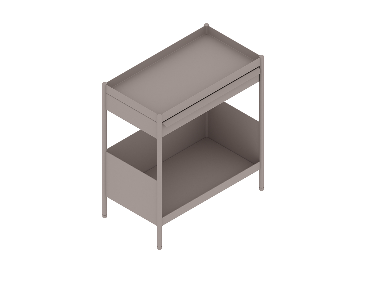 A generic rendering - OE1 Storage Trolley–Individual–Freestanding