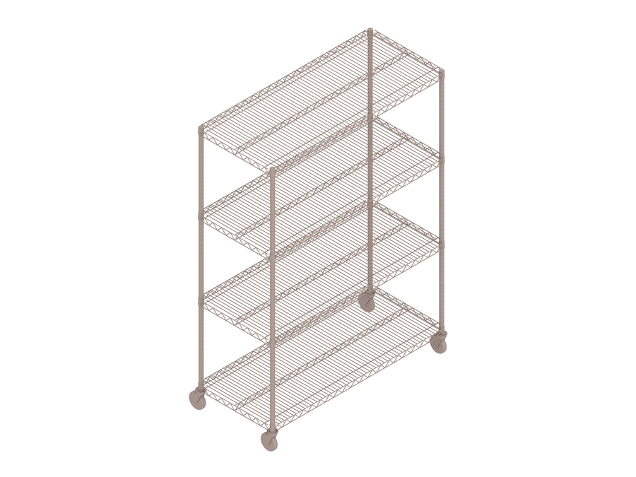 Open Wire Shelving 3d Models, Wire Shelving Parts Canada