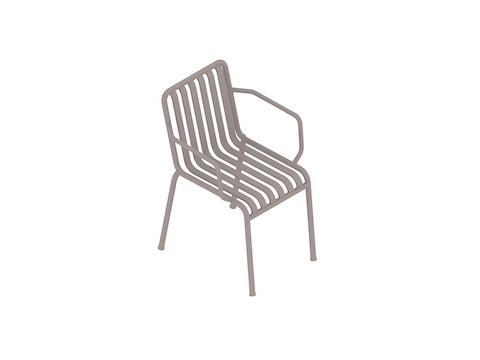 A generic rendering - Palissade Chair–With Arms
