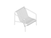 A line drawing - Palissade Lounge Chair–Low Back