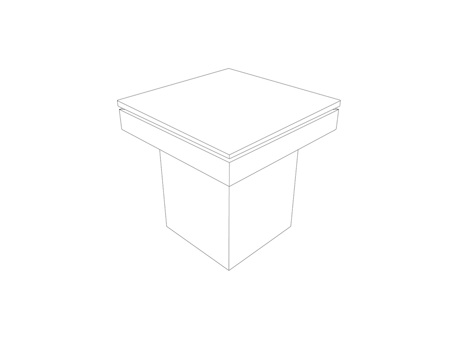 Un dibujo - Mesa auxiliar Pawson Drift