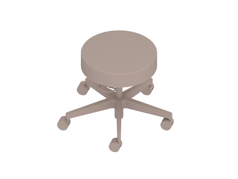 A generic rendering - Physician Stool–D-Ring Adjustment