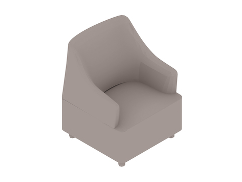A generic rendering - Plex Club Chair