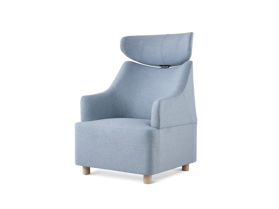 A photo - Plex Club Chair–With Headrest