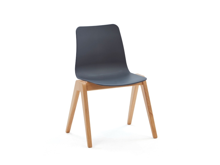 A photo - Polly Wood Chair–Armless