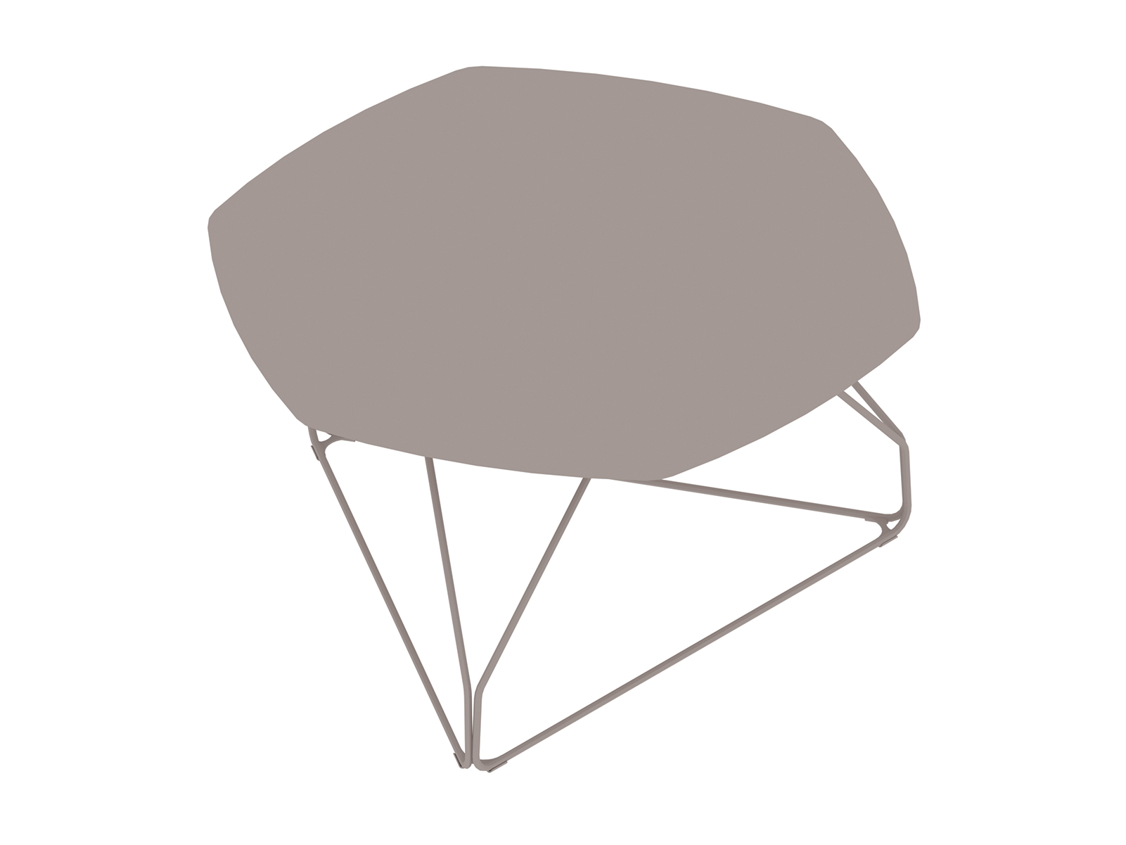 Een generieke rendering - Polygon Wire-tafel–Zeshoek