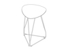 A line drawing - Polygon Wire Table–Triangle