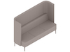 A generic rendering - Pullman Sofa–3 Seat