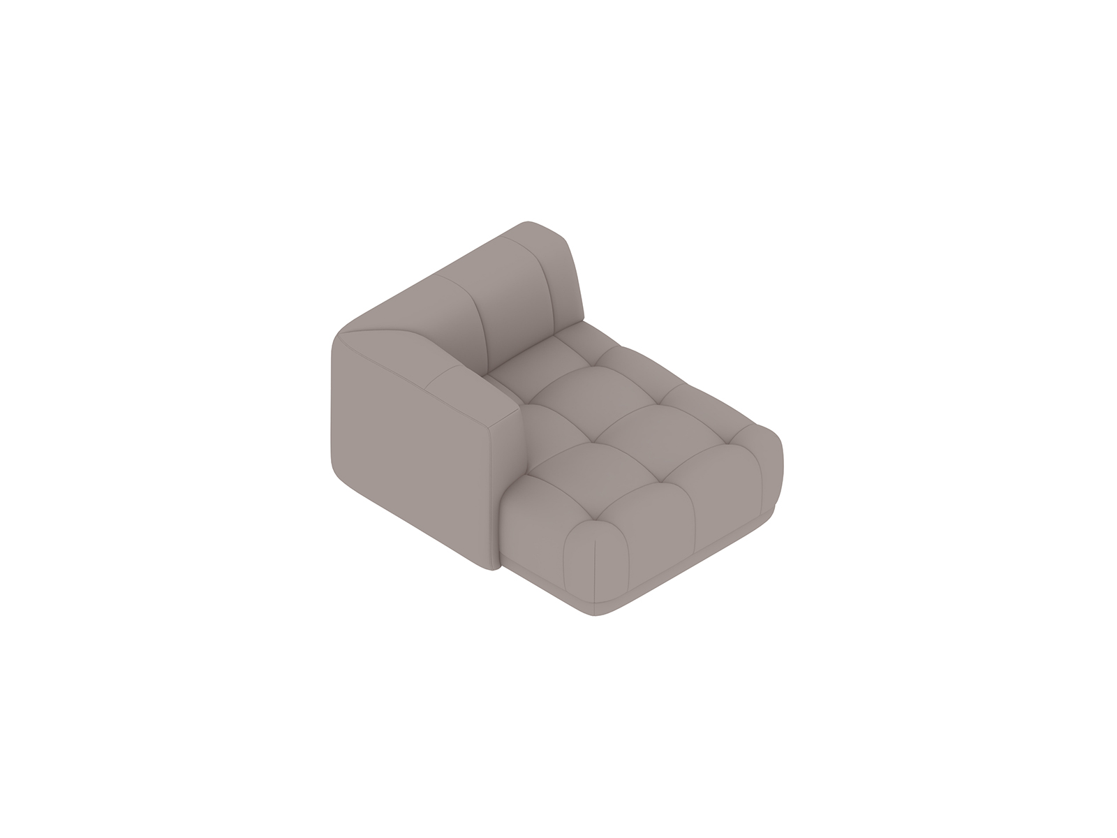 A generic rendering - Quilton Sectional Sofa–Chaise–Left Arm